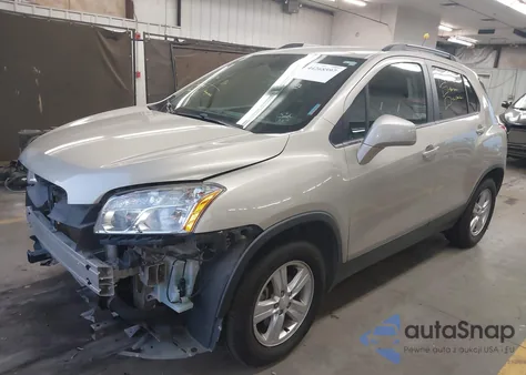 2016 Chevrolet Trax Lt из США, поврежденный, VIN 3GNCJLSB9GL222986